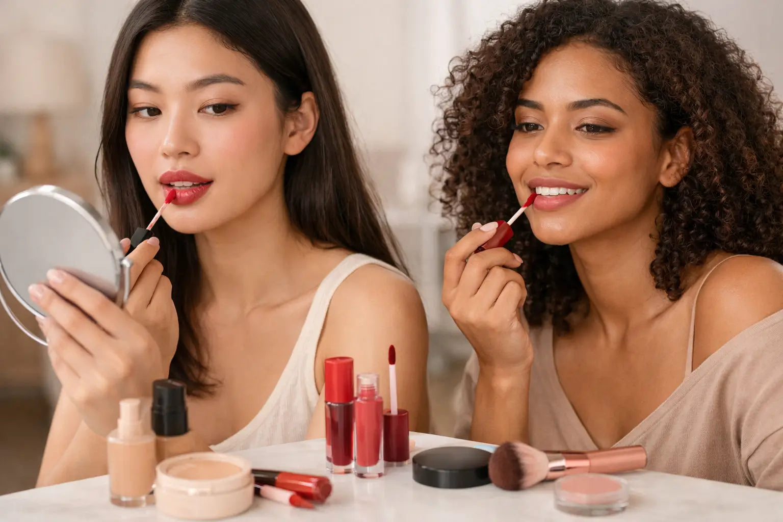 How to Apply Korean Lip Tint Evenly