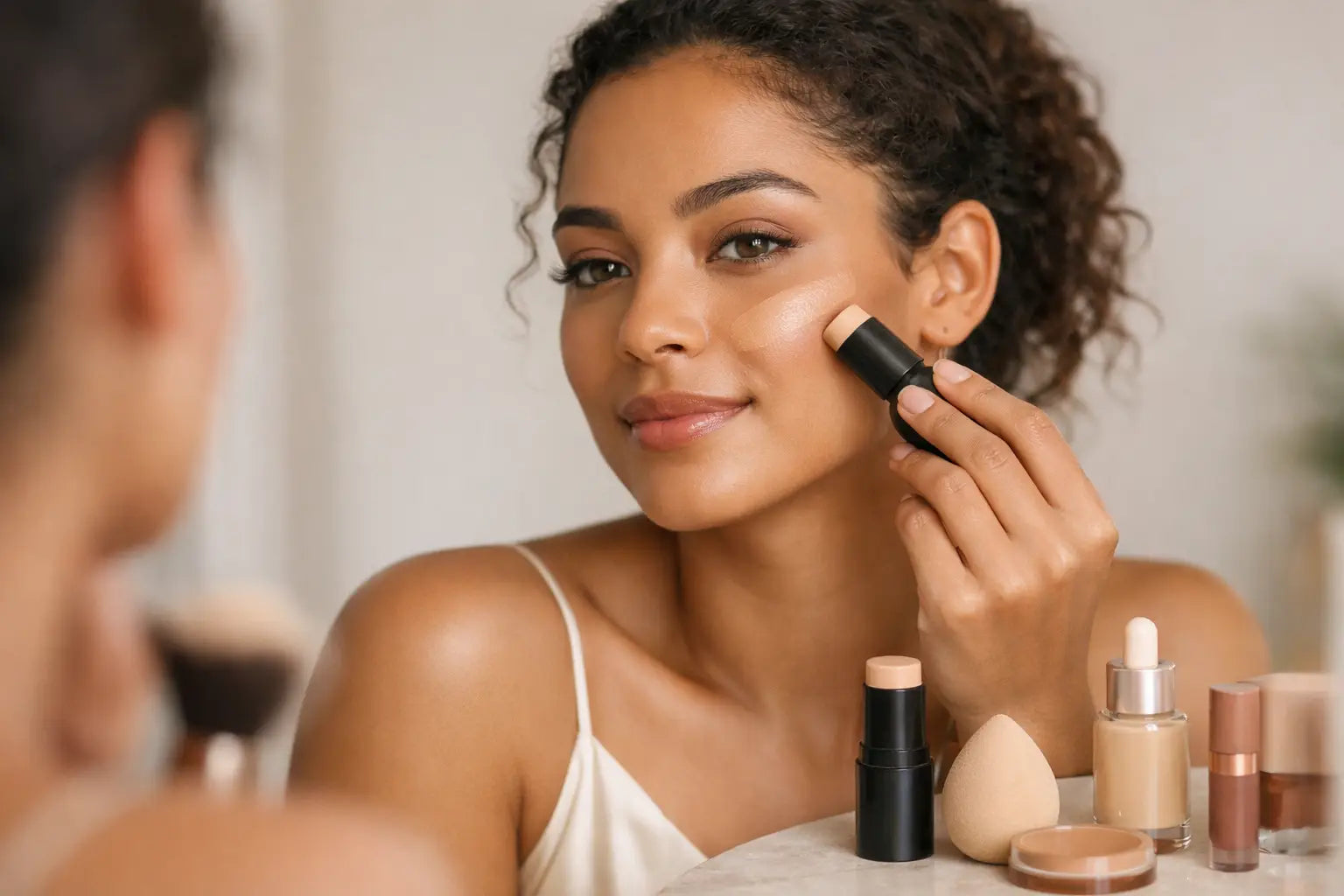 How to Blend Foundation Stick Naturally
