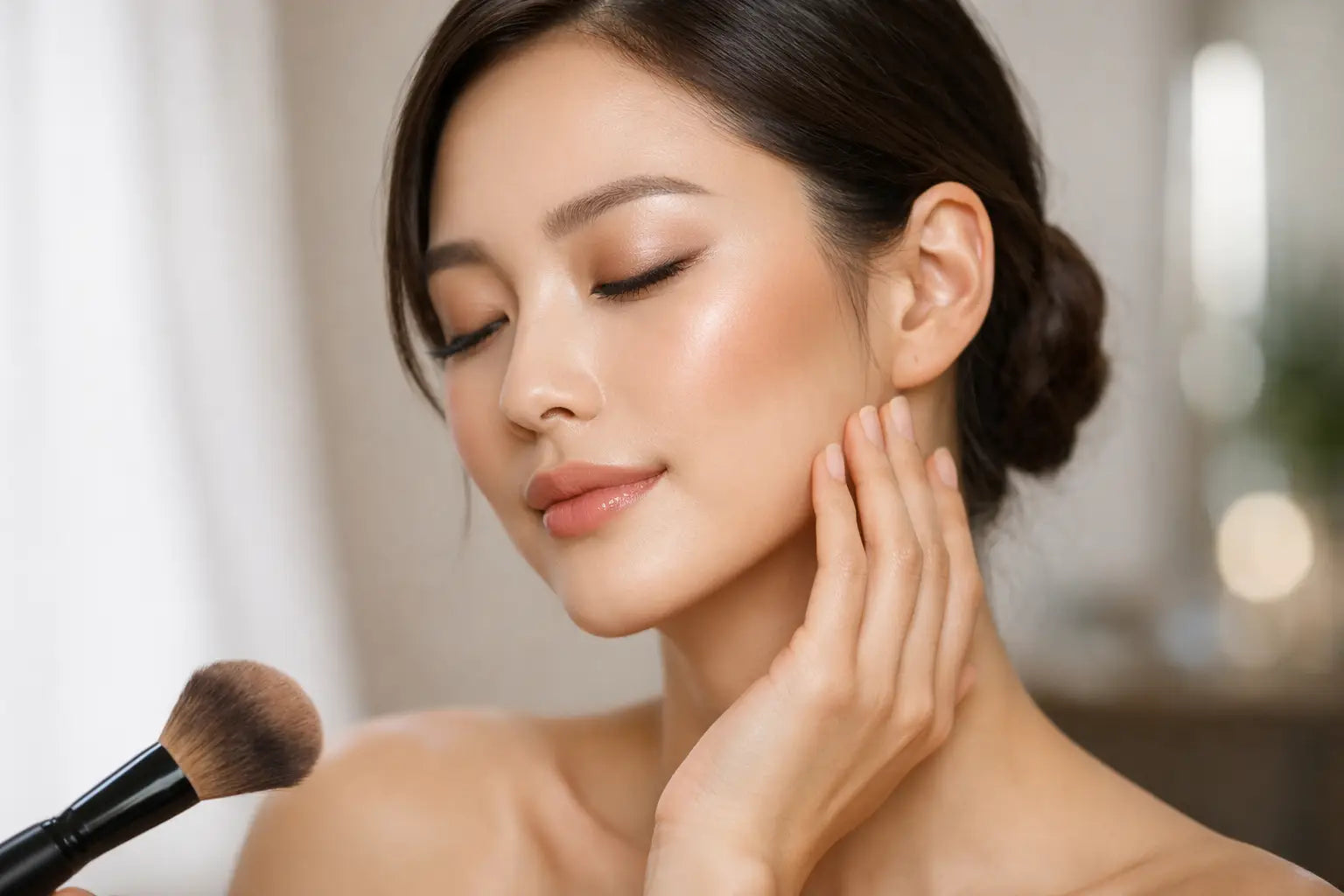 Korean Contour That Looks Like Skin