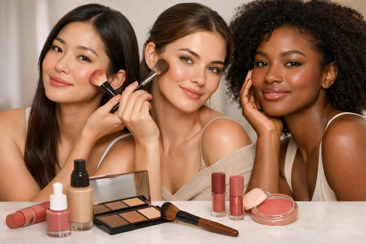 How to Layer Blush and Contour Naturally