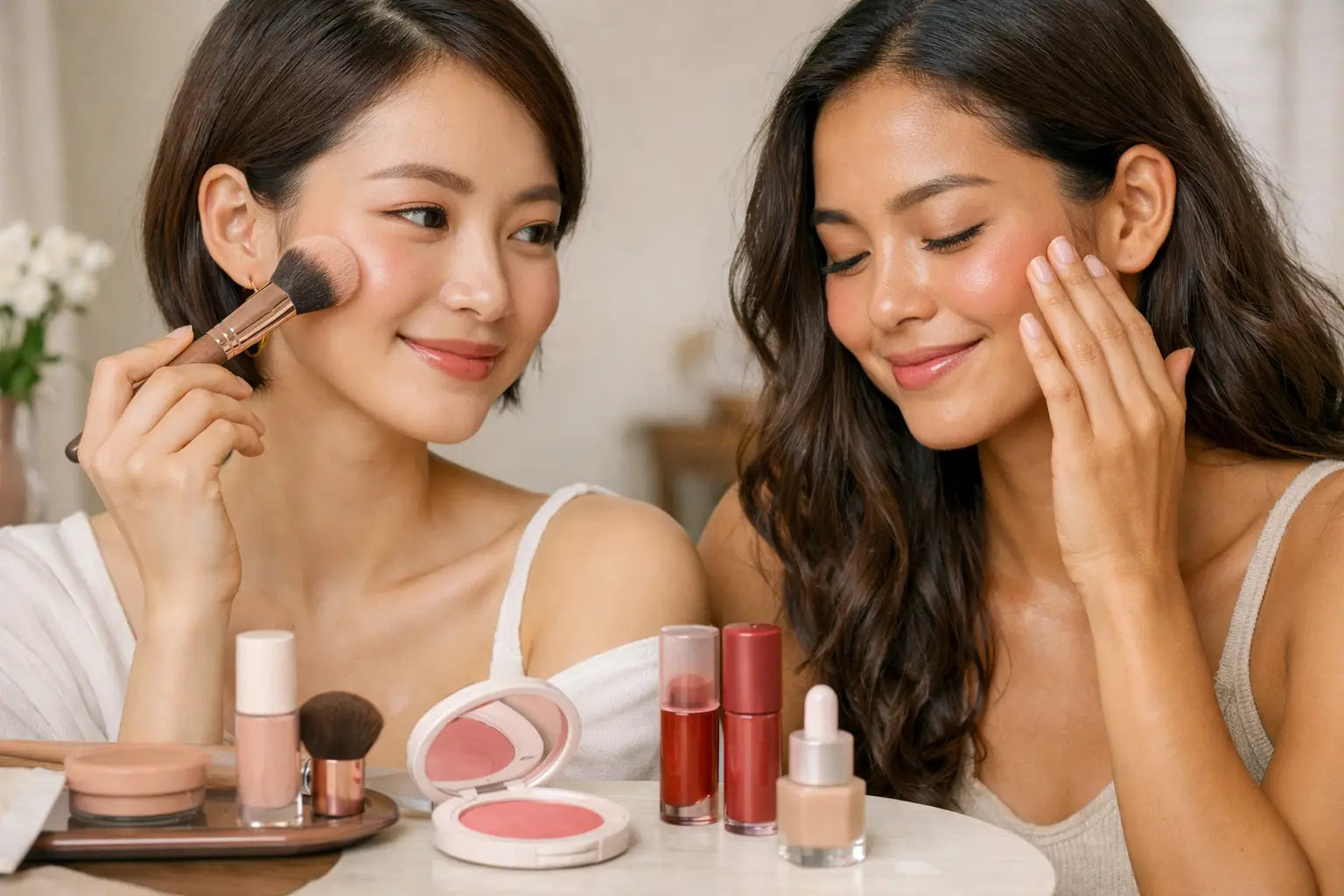 How to Wear K Beauty Blush Naturally